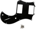 PRS S2 Standard 24 Pickguard, 3-Ply (black, white, black) Electric Guitar Pickguards