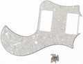 PRS S2 Standard 24 Pickguard, 3-Ply (pearloid, black, white) Electric Guitar Pickguards