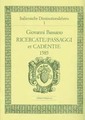 Pelikan Ricercate Passagi e Cadentie Bassano Giovanni da / Ital. Diminutionslehre Vol 1