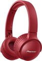 Pioneer SE-S6BN-R OnEar Wireless Headset (red) Kopfhörer/Headset für Mobilgeräte