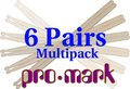 Pro-Mark TX2BW (6 pairs) 2B Multipacks