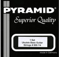 Kala Acoustic U-Bass String Set Pyramid Superior Quality (4-string) Set di Corde per Ukelele