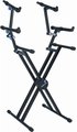 Quik-Lok QL-723 (Black) Keyboard Double X-Stands