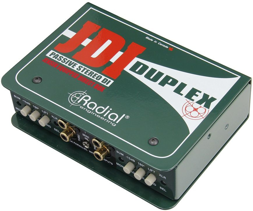 Radial JDI Duplex / Premium Stereo Passive DI