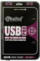 Radial USB-Pro Boitiers DI actifs