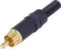 Rean NYS373-0 (Schwarz) Kabelstecker Cinch