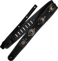 Richter Motörhead Guitar Strap 1565 (black / old silver) Guitar Straps