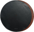 Richter Turntable Leather Mat / Slipmat Set 1724 (brown & black) Disques de feutrine