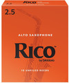 Rico Orange Alto-Sax 2.5 RJA1025 (strength 2.5, 10 pack)