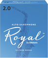 Rico Royal Alto-Sax 2.0 RJB1020 (10 reeds set) Alto Saxophone Reeds Strength 2