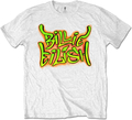 Rock Off Billie Eilish Unisex T-Shirt White Graffiti (size L)
