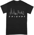 Rock Off Friends - Unisex T-Shirt Skyline (size XL)