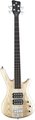 RockBass Corvette $$ 4-String (natural satin,  passive, fretted)