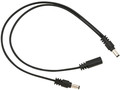 RockBoard Flat Daisy Chain Cable, 2 Outputs, straight Stromkabel für Effektgeräte & Zubehör