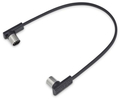 RockBoard Flat MIDI Cable 11 13/16 in (30cm / black)