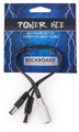 RockBoard Power Ace Current Doubler Y Cable Cabos de Alimentação para Pedais