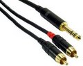 RockCable IN2PSC (2m) Cabo 2x Rca - 1x Jack Estéreo 6,3 mm