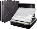 Rockcase ABS Standard Cady Rack 19' Mixer Case 11HE-11U / ABS24012B (Black) Mixer Flightcases