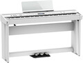 Roland FP-90X Bundle (white, w/stand and triple pedal board) Digital-Klaviere