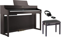 Roland HP702 Bundle (dark rosewood w/bench & headphones) D-Piano