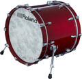 Roland KD-222-GC Kick Drum Pad (gloss cherry) Pad Grancassa per E-drum