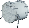 Roland KD-222-PW Kick Drum Pad (pearl white) Pad Grancassa per E-drum