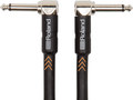 Roland RIC-BPC (angled-angled 1/4' jack - 15 cm) Cables de instrumento en doble L hasta 1m