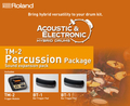 Roland TM-2 Percussion Package Módulos de Bateria Eléctrica