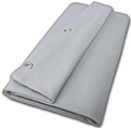 Roling Molton Curtain Absorber 3m x 3m (light grey) Cortinas pré-fabricadas que absorvem o som