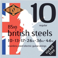 Roto Sound British Steels BS10 Regular (10-46) .010 Electric Guitar String Sets
