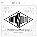 Roto Sound NP016 Plain Steel Single String (.016)