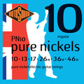 Roto Sound Pure Nickels PN10 Regular (10-46) Sets de Cordas para Guitarra Eléctrica .010