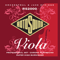 Roto Sound RS2000 Viola Professional String Set (chrome flatwound) Jogo de Cordas para Viola