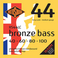Roto Sound RS44LC Phosphor Bronze (40-100) Jeux de 4 cordes pour basse acoustique