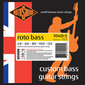 Roto Sound Roto Bass RB 40-5 Nickel on Steel Roundwound (40-125 - long scale) 5-String Electric Bass String Sets