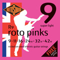 Roto Sound Roto Pinks R9 (9-42) Sets de Cordas para Guitarra Elétrica .009