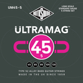 Roto Sound Ultramag UM45-5 (45-130) Jeux de 5 cordes pour basse électrique