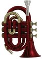 Roy Benson PT-101R / Bb Pocket Trumpet (red) Tromba