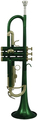 Roy Benson TR-101E (green) Bb Trumpets
