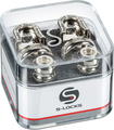 Schaller S-Locks Set (nickel / L) Straplocks guitare