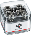 Schaller S-Locks Set (ruthenium / M) Bloqueos de seguridad para correa de guitarra