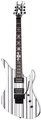 Schecter Synyster Gates Custom (SYN White w/Black Pinstripes) Heavy Metal Electric Guitars