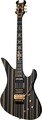 Schecter Synyster Gates Sustainiac Custom LTD (Black/ Gold Lines) Heavy Metal Electric Guitars
