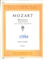 Schott Music Menuetto Mozart Lehrbücher für Klavier
