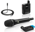 Sennheiser AVX-MKE2-3-EU Set + SKM-AVX-835-3 mic Lavalier-Set Pro Microfone para Câmera de Vídeo
