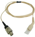 Sennheiser HSP2 HSP4 Cable with Lemo Connector (beige) Piezas de repuesto para micrófono