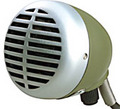 Shure 520DX Green Bullet / Velolampe Microphones pour harmonica