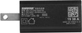 Shure SBC10-USBC-E Wall Charger Baterías para sistema de micrófono inalámbrico
