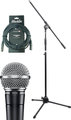 Shure SM58 Artist Set (incl stand & 10m cable) Conjunto de Microfone
