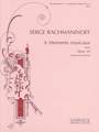 Simrock/Benjamin/Elite 6 Moments Musicaux - Opus 16 Serge Rachmaninoff Livros de música para piano clássico